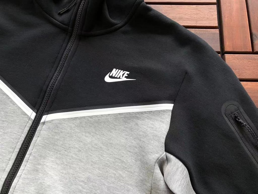 Nike Tech Fleece 2020 Tracksuit Grey Black - 14