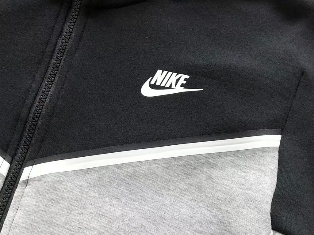 Nike Tech Fleece 2020 Tracksuit Grey Black - 15