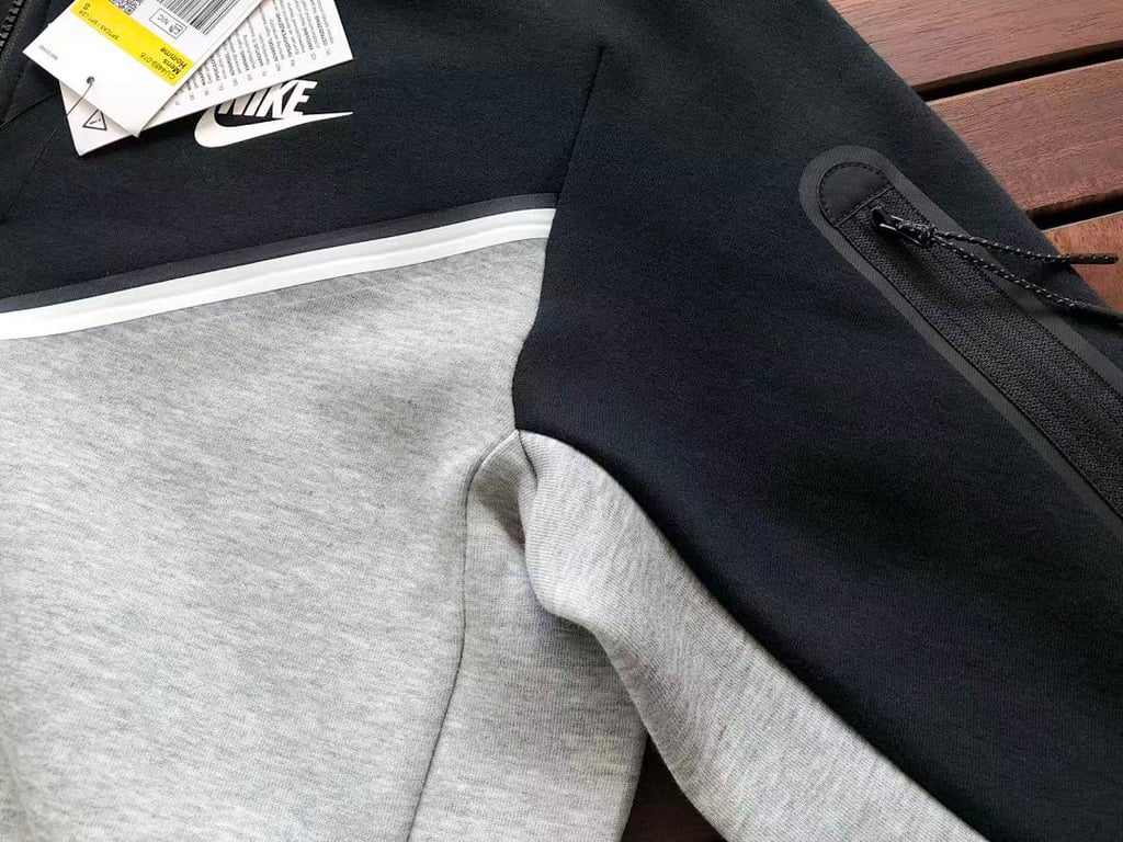 Nike Tech Fleece 2020 Tracksuit Grey Black - 30