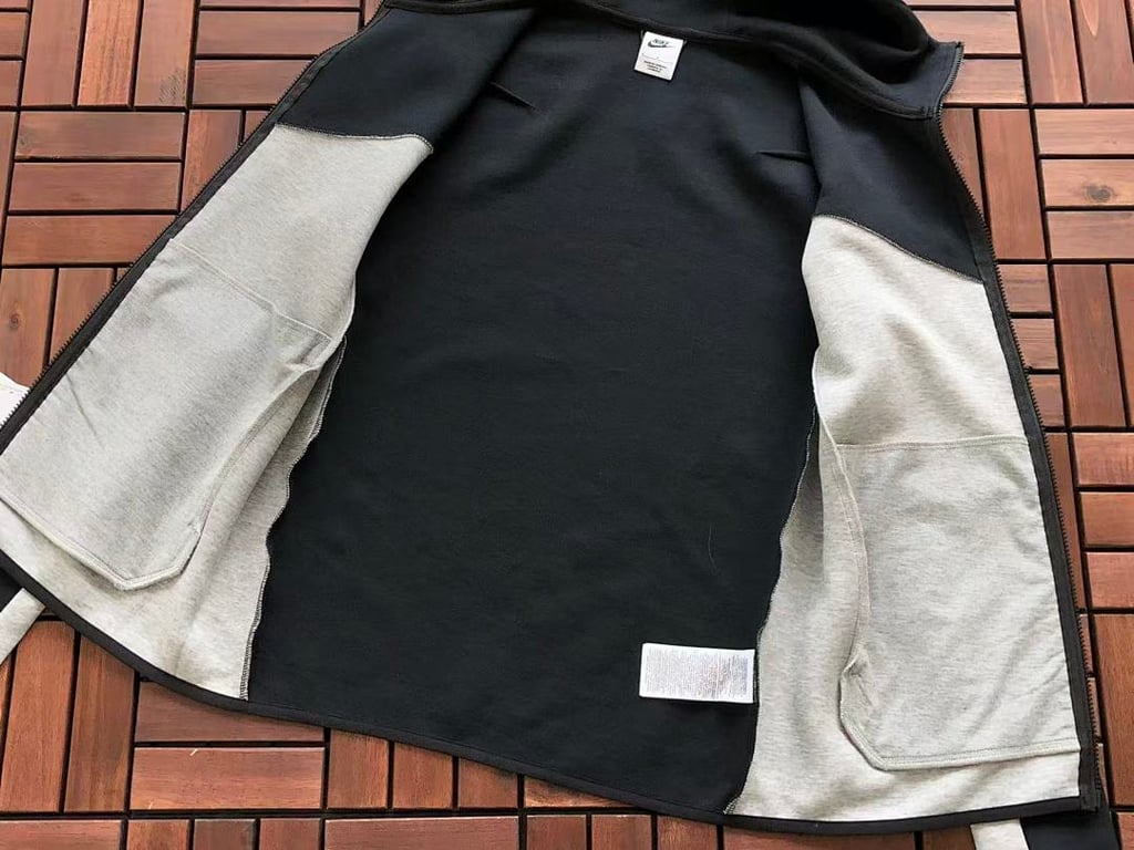 Nike Tech Fleece 2020 Tracksuit Grey Black - 42
