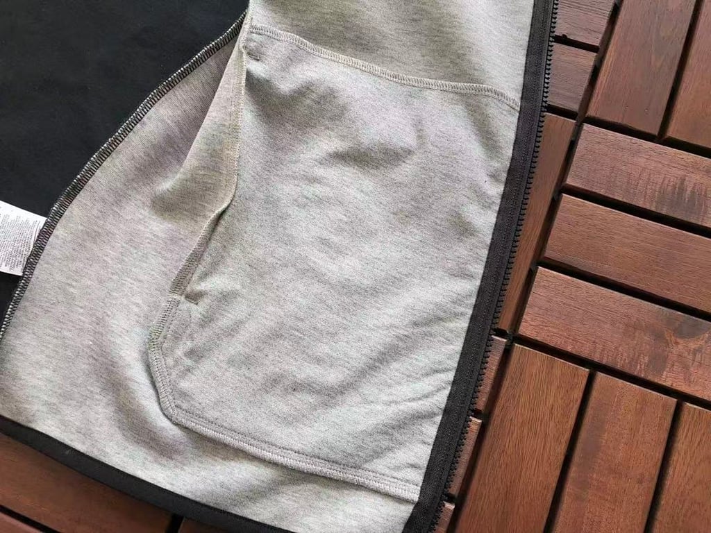Nike Tech Fleece 2020 Tracksuit Grey Black - 43