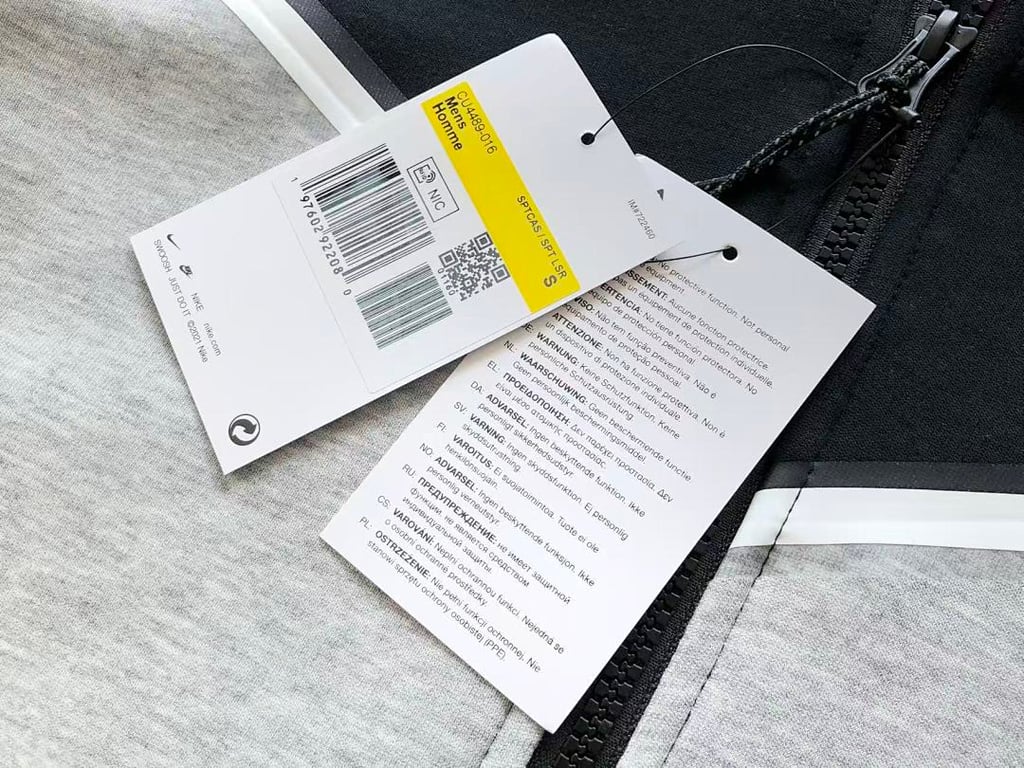 Nike Tech Fleece 2020 Tracksuit Grey Black - 46