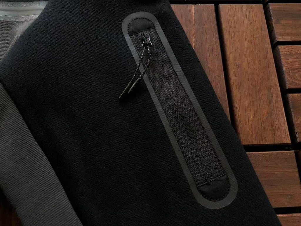 Nike Tech Fleece 2020 Tracksuit Black Orange - 22