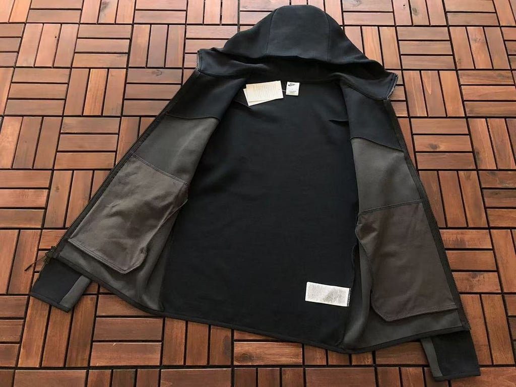 Nike Tech Fleece 2020 Tracksuit Black Orange - 47