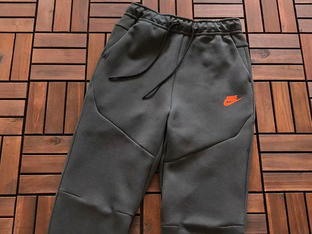 Nike Tech Fleece 2020 Tracksuit Black Orange - 61