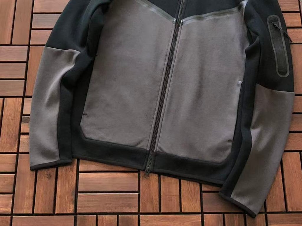 Nike Tech Fleece 2020 Tracksuit Black Grey Lime - 9