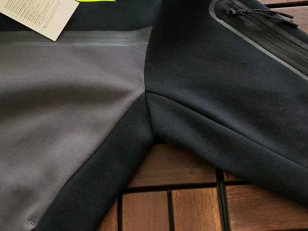 Nike Tech Fleece 2020 Tracksuit Black Grey Lime - 27