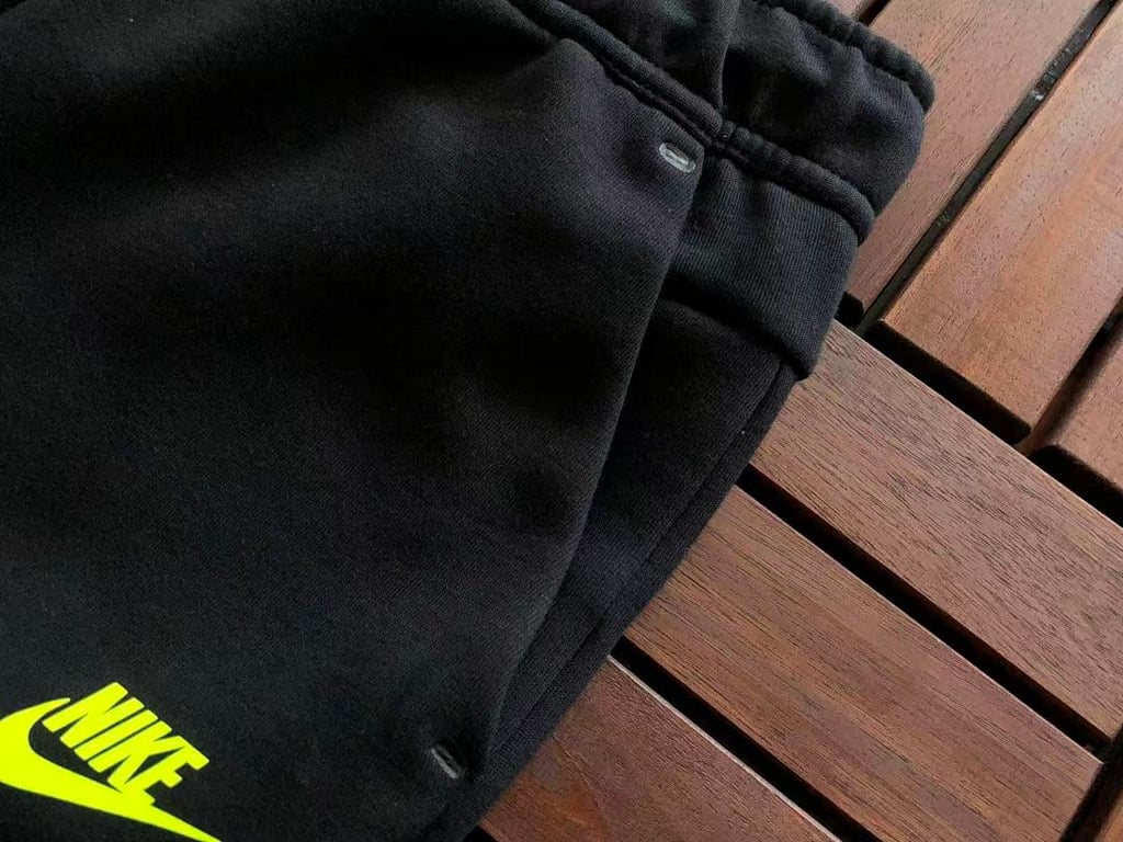 Nike Tech Fleece 2020 Tracksuit Black Grey Lime - 58