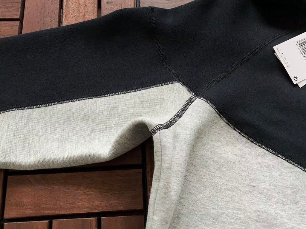 Nike Tech Fleece Tracksuit Grey Black - 16