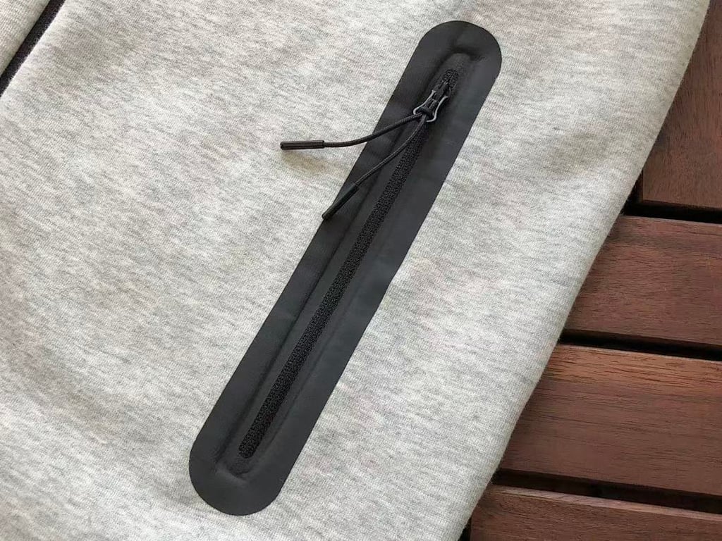 Nike Tech Fleece Tracksuit Grey Black - 19