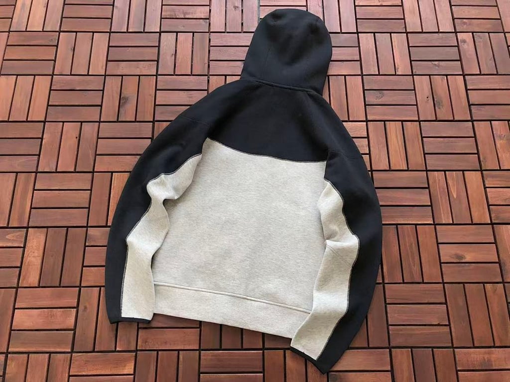 Nike Tech Fleece Tracksuit Grey Black - 23