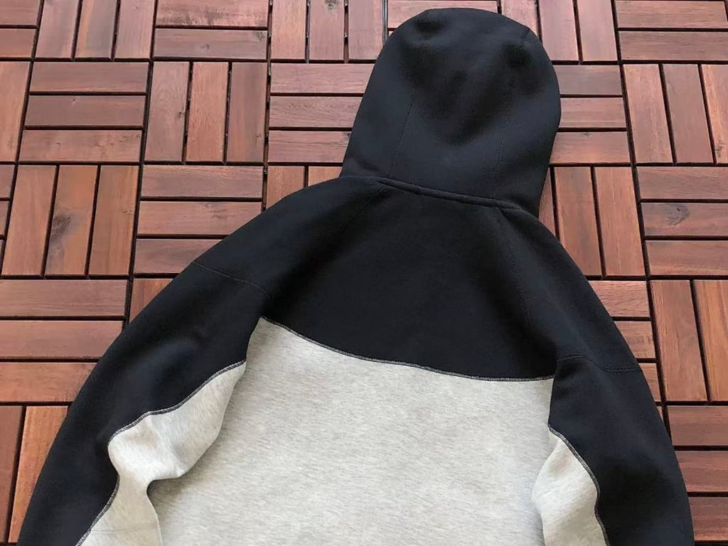 Nike Tech Fleece Tracksuit Grey Black - 24