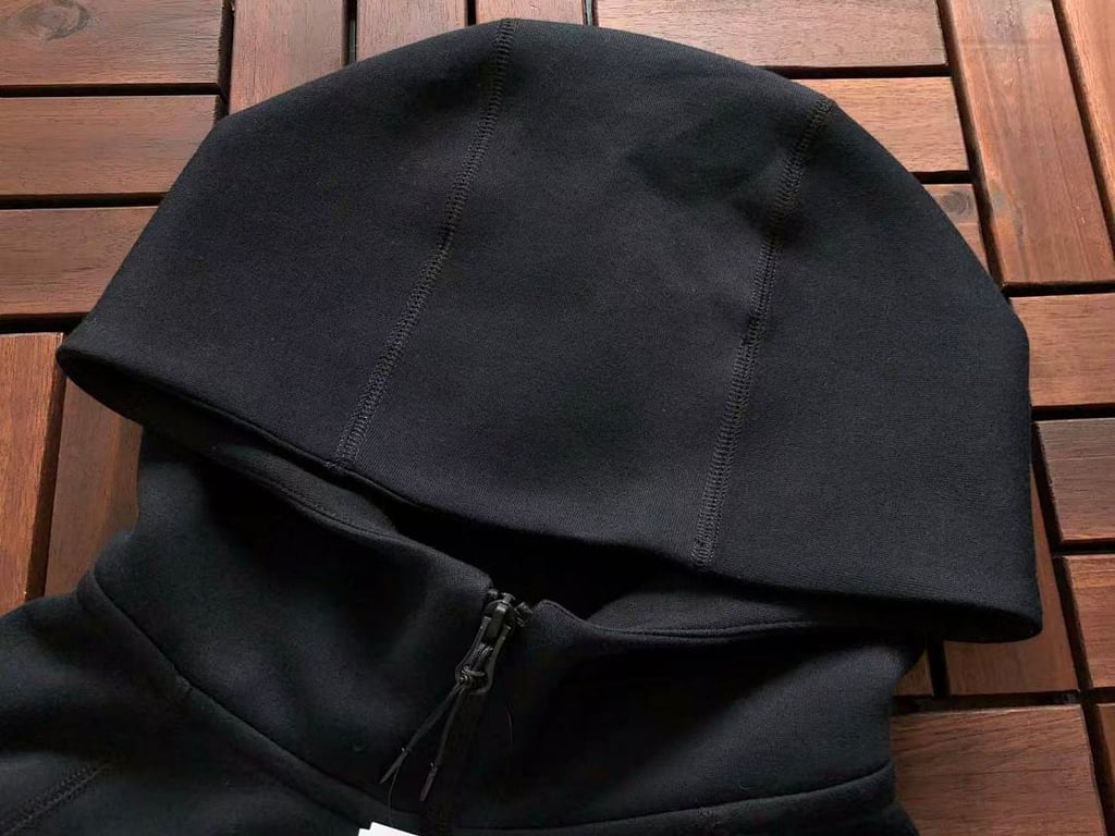 Nike Tech Fleece Tracksuit Grey Black - 31