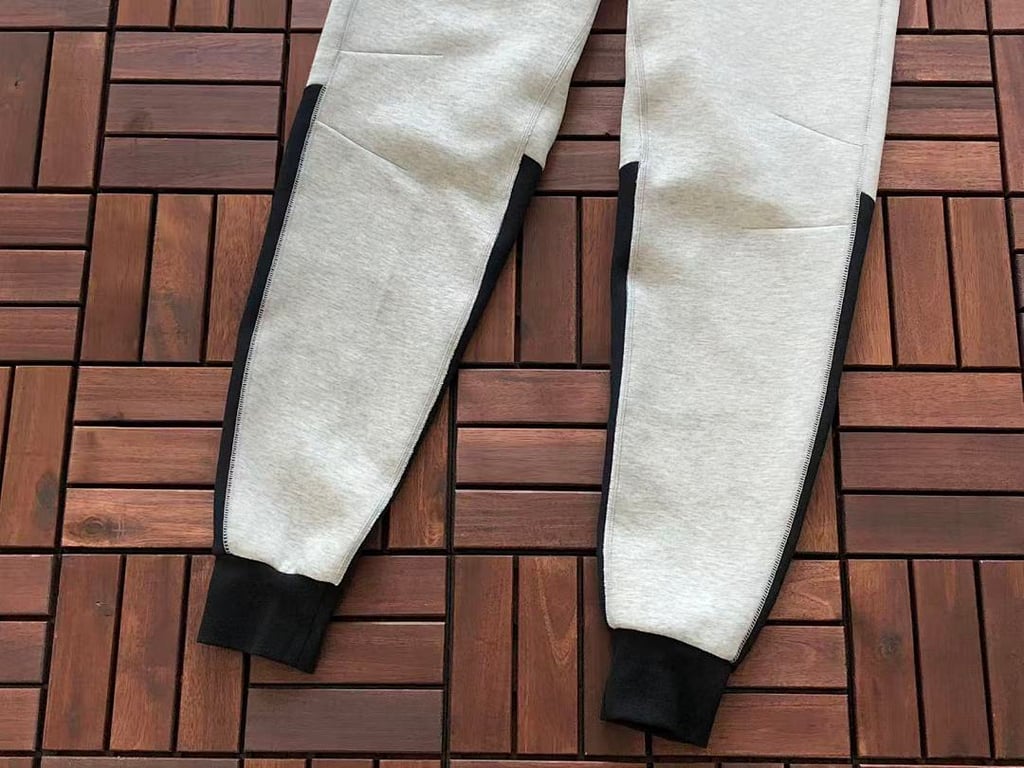 Nike Tech Fleece Tracksuit Grey Black - 47