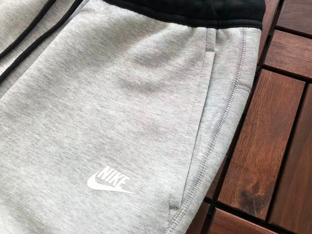Nike Tech Fleece Tracksuit Grey Black - 48
