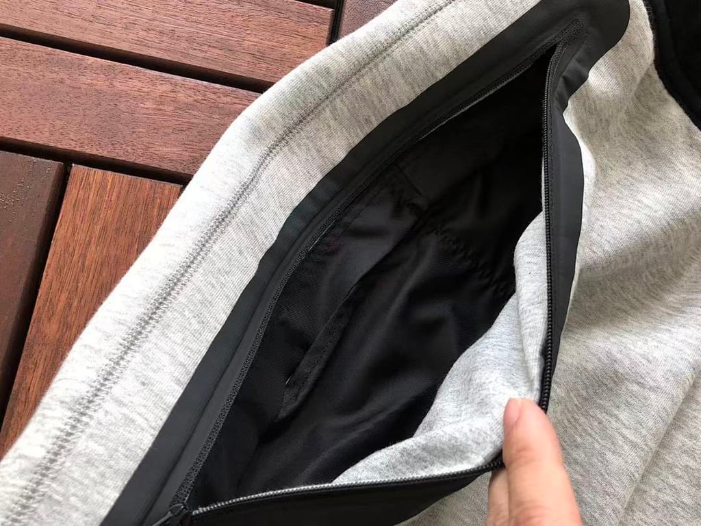 Nike Tech Fleece Tracksuit Grey Black - 53