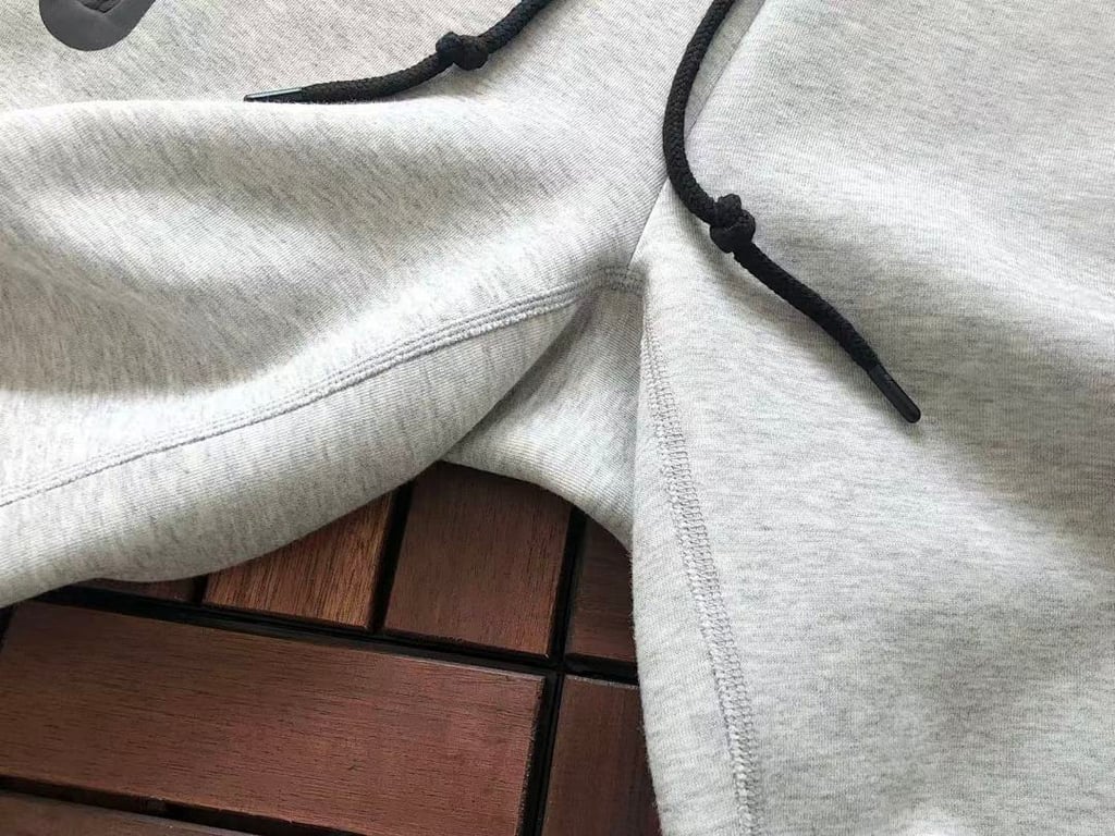 Nike Tech Fleece Tracksuit Grey Black - 55