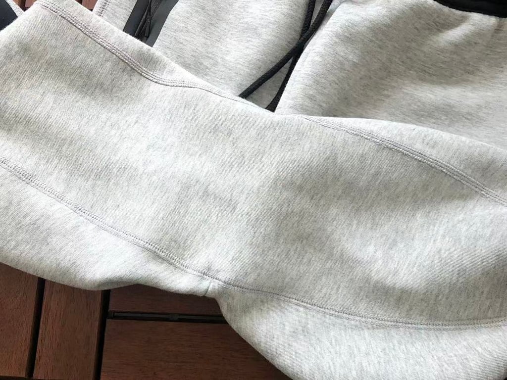 Nike Tech Fleece Tracksuit Grey Black - 56