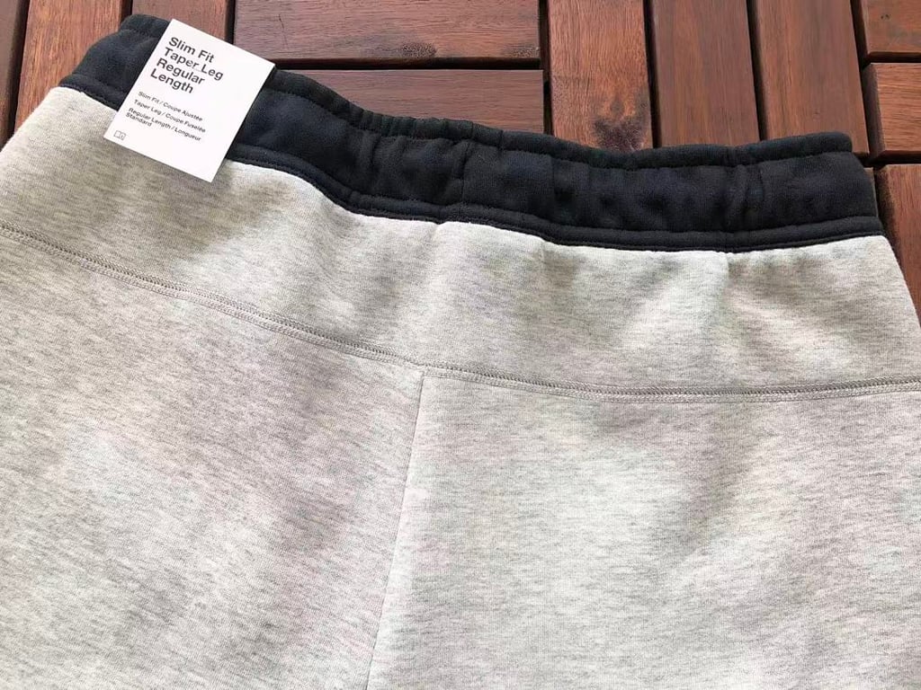 Nike Tech Fleece Tracksuit Grey Black - 62
