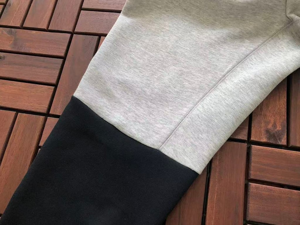 Nike Tech Fleece Tracksuit Grey Black - 66