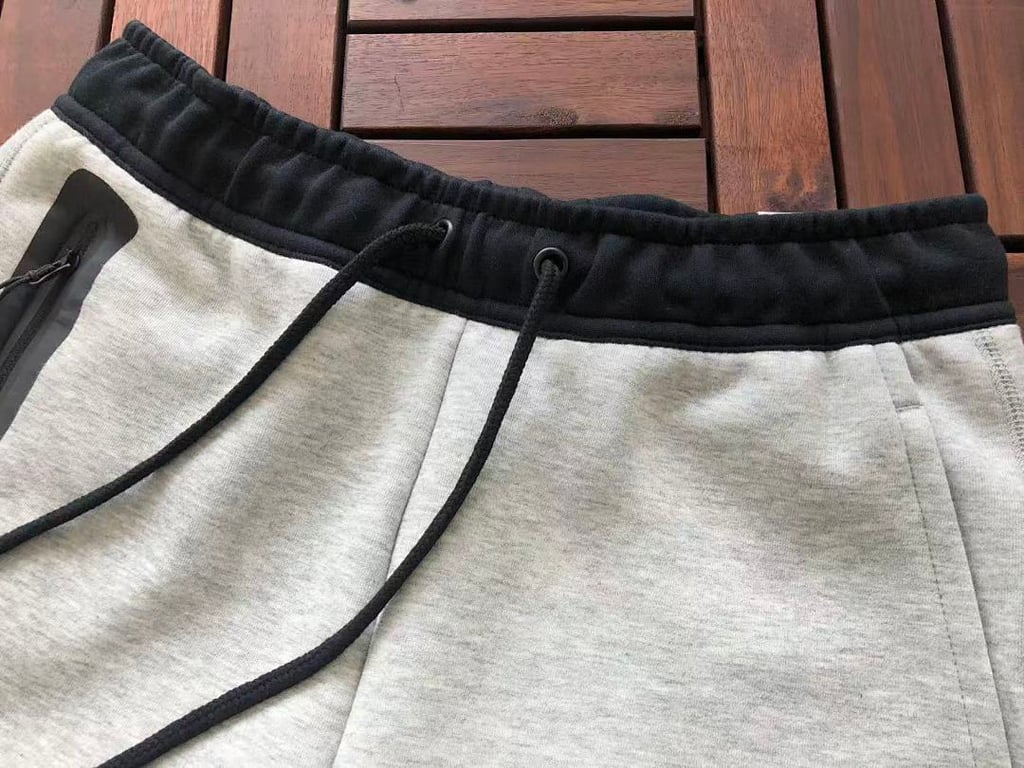 Nike Tech Fleece Tracksuit Grey Black - 68