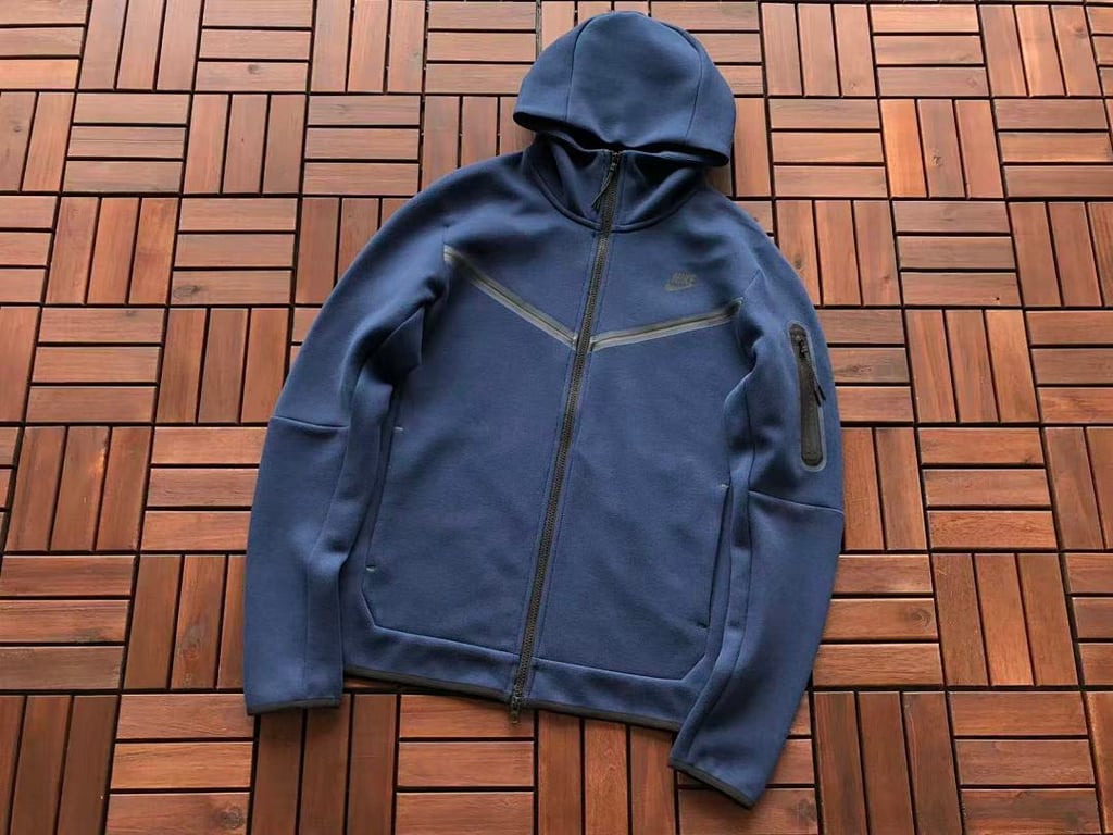 Nike Tech Fleece 2020 Midnight Navy Tracksuit - 8