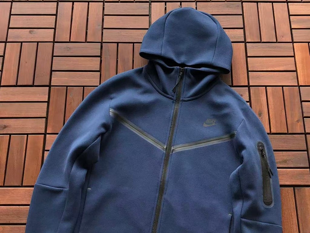 Nike Tech Fleece 2020 Midnight Navy Tracksuit - 9