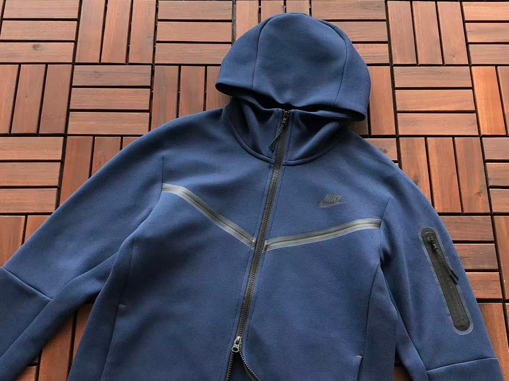 Nike Tech Fleece 2020 Midnight Navy Tracksuit - 12