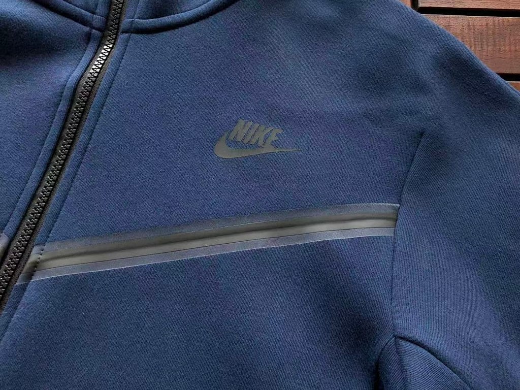 Nike Tech Fleece 2020 Midnight Navy Tracksuit - 14