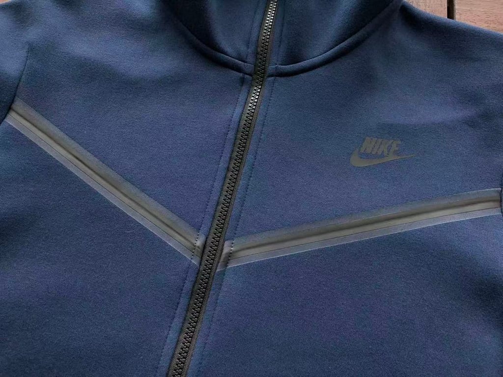 Nike Tech Fleece 2020 Midnight Navy Tracksuit - 15