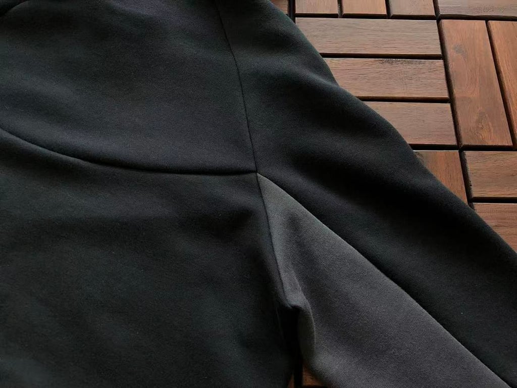Nike Tech Fleece Tracksuit Black Grey Neon Green - 36