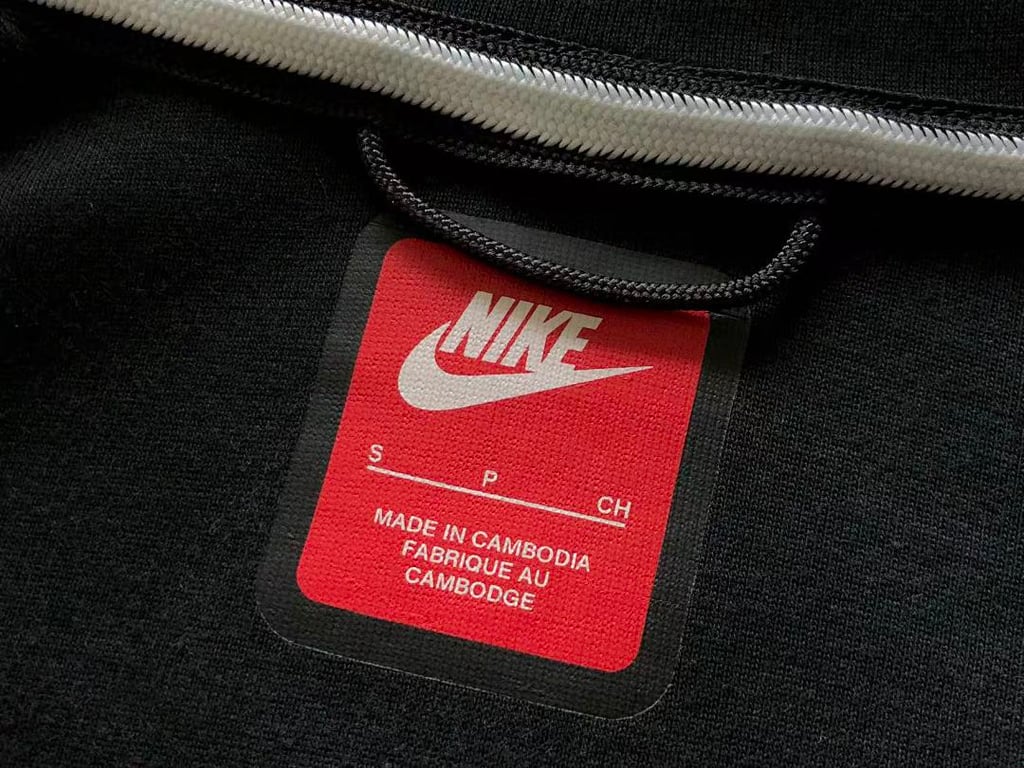 Nike Tech Fleece Tracksuit Black Grey Neon Green - 47