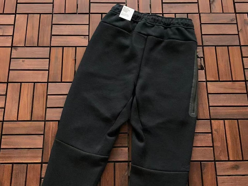 Nike Tech Fleece Tracksuit Black Grey Neon Green - 72