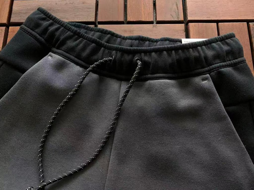 Nike Tech Fleece Tracksuit Black Grey Neon Green - 83