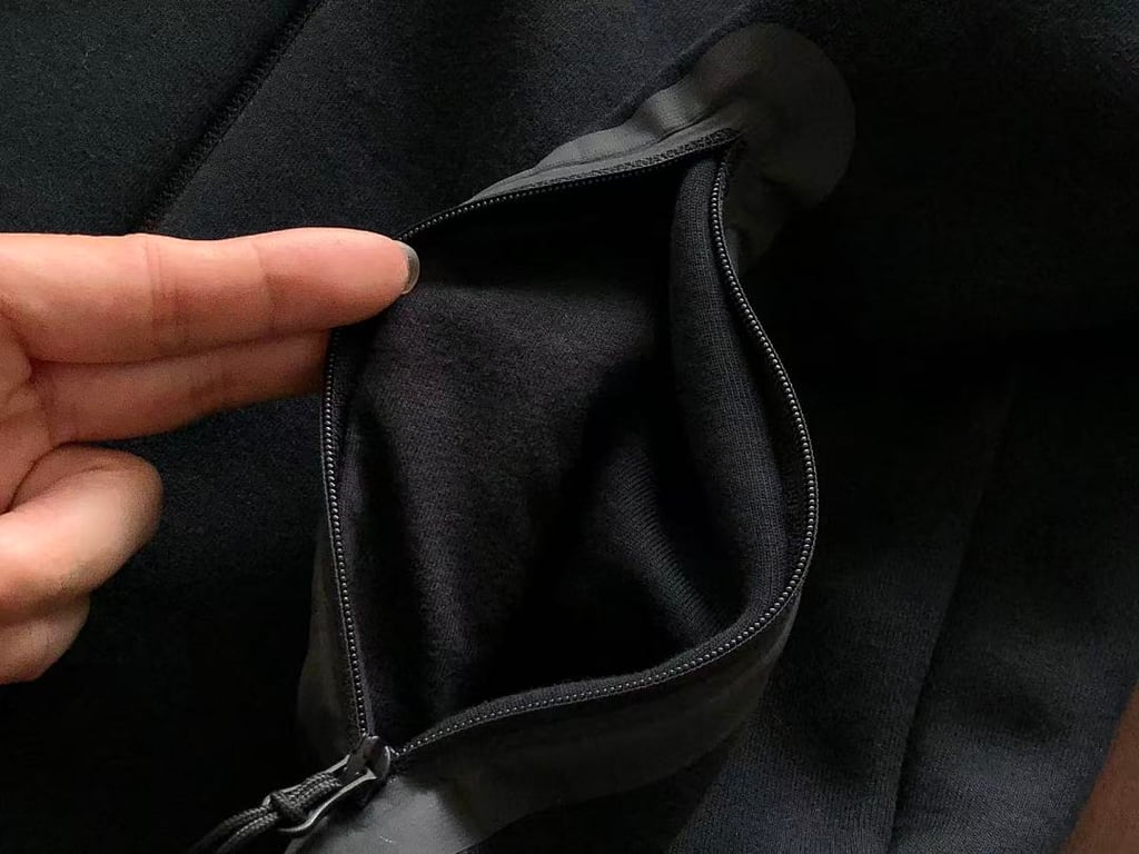 Nike Tech Fleece Set Black Grey Red - 24