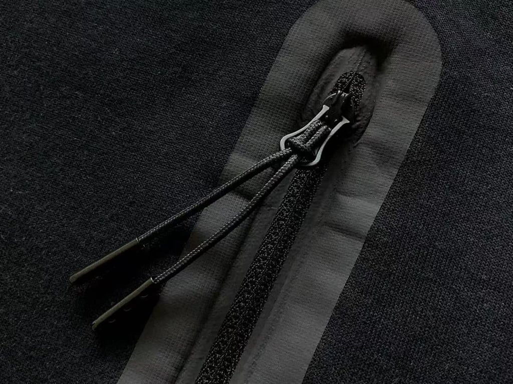 Nike Tech Fleece Set Black Grey Red - 25