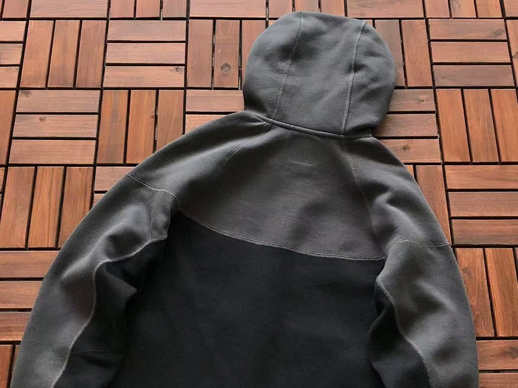 Nike Tech Fleece Set Black Grey Red - 28