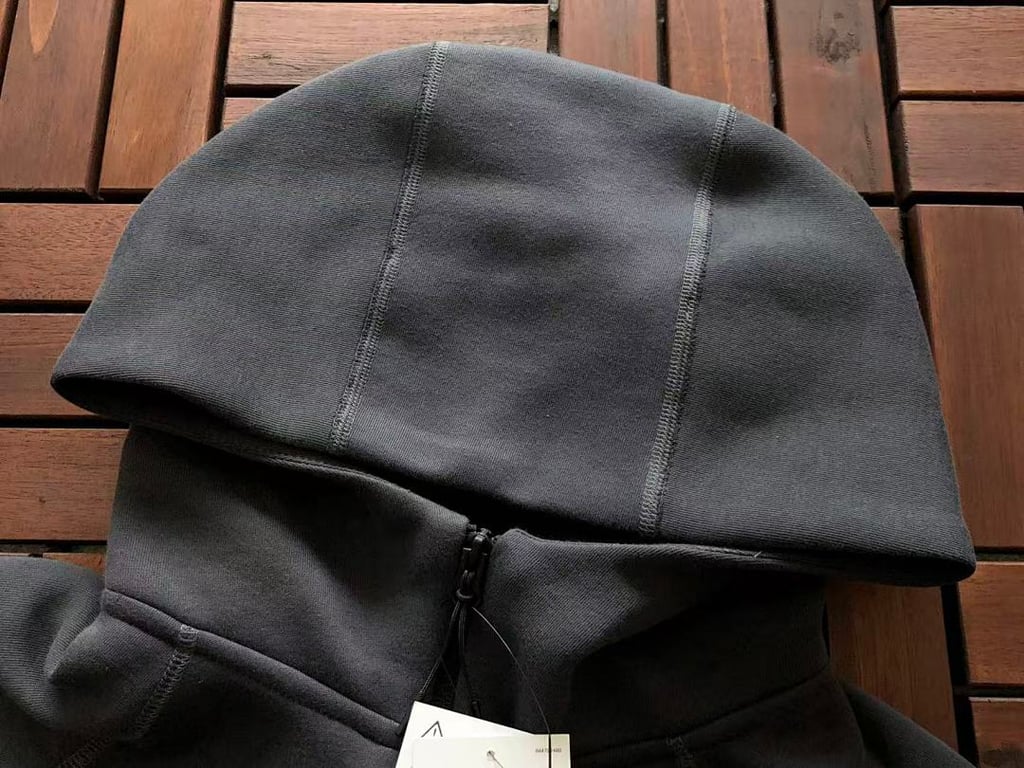 Nike Tech Fleece Set Black Grey Red - 34