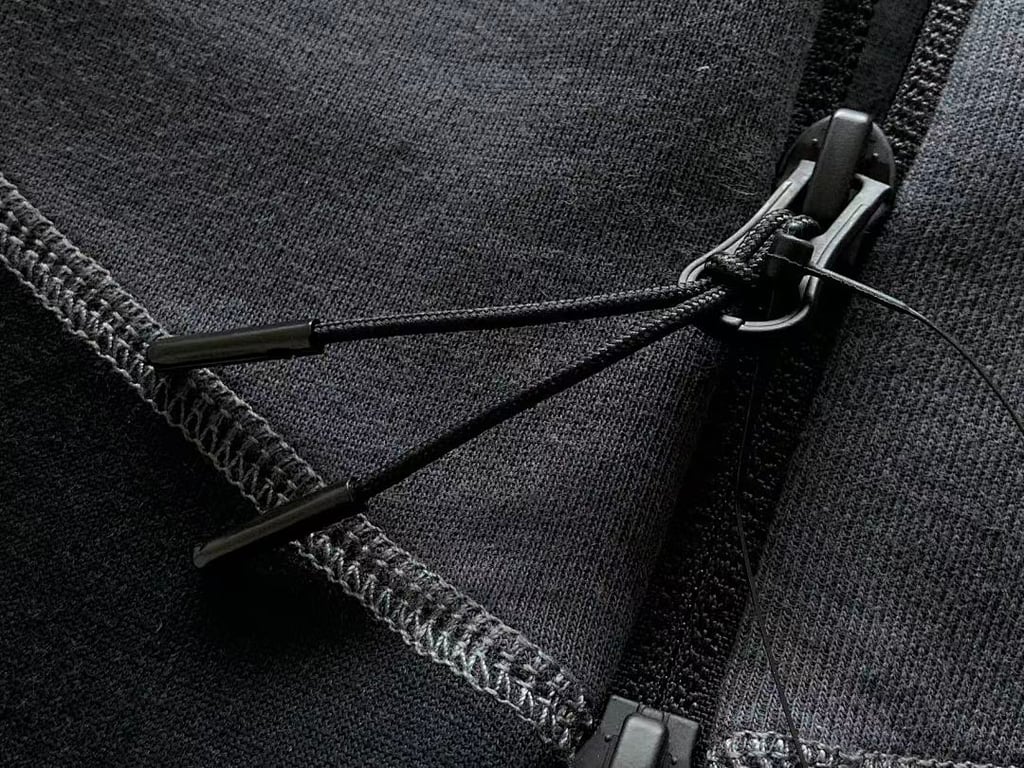 Nike Tech Fleece Set Black Grey Red - 38