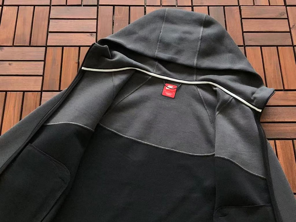 Nike Tech Fleece Set Black Grey Red - 50