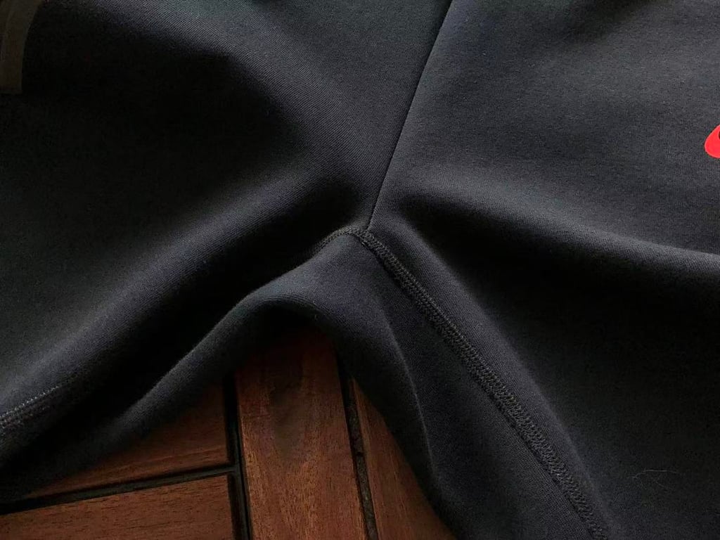 Nike Tech Fleece Set Black Grey Red - 63