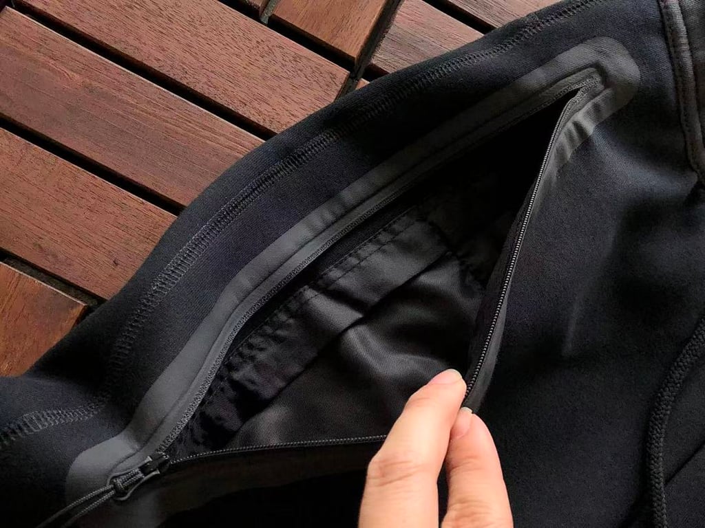 Nike Tech Fleece Set Black Grey Red - 68