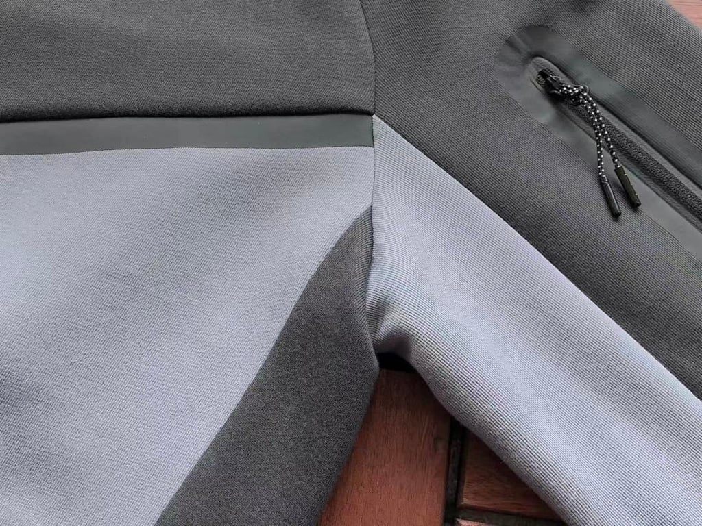 Nike Tech Fleece Tracksuit Grey Black - 22