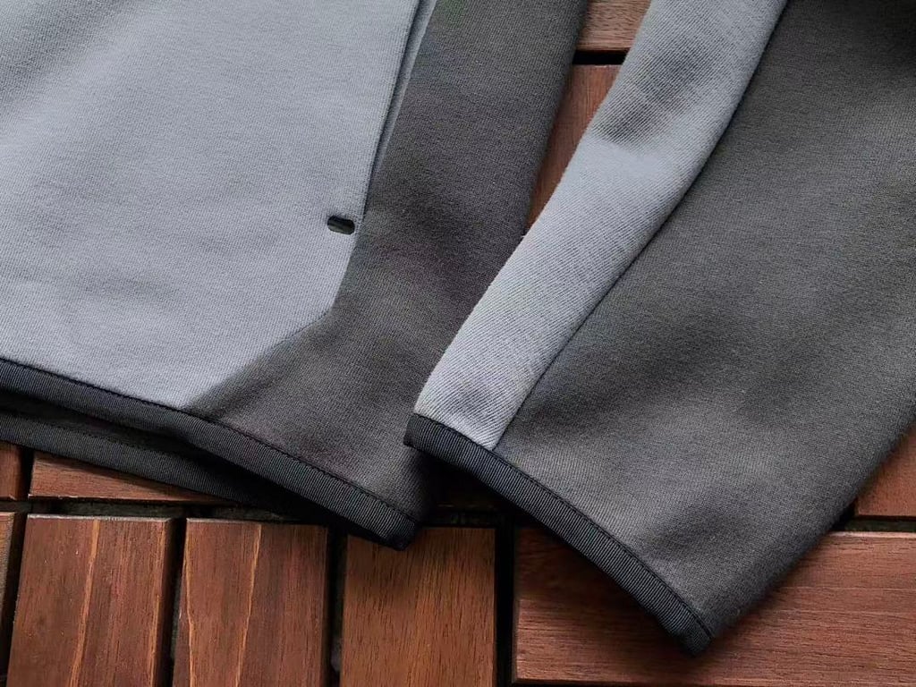 Nike Tech Fleece Tracksuit Grey Black - 26
