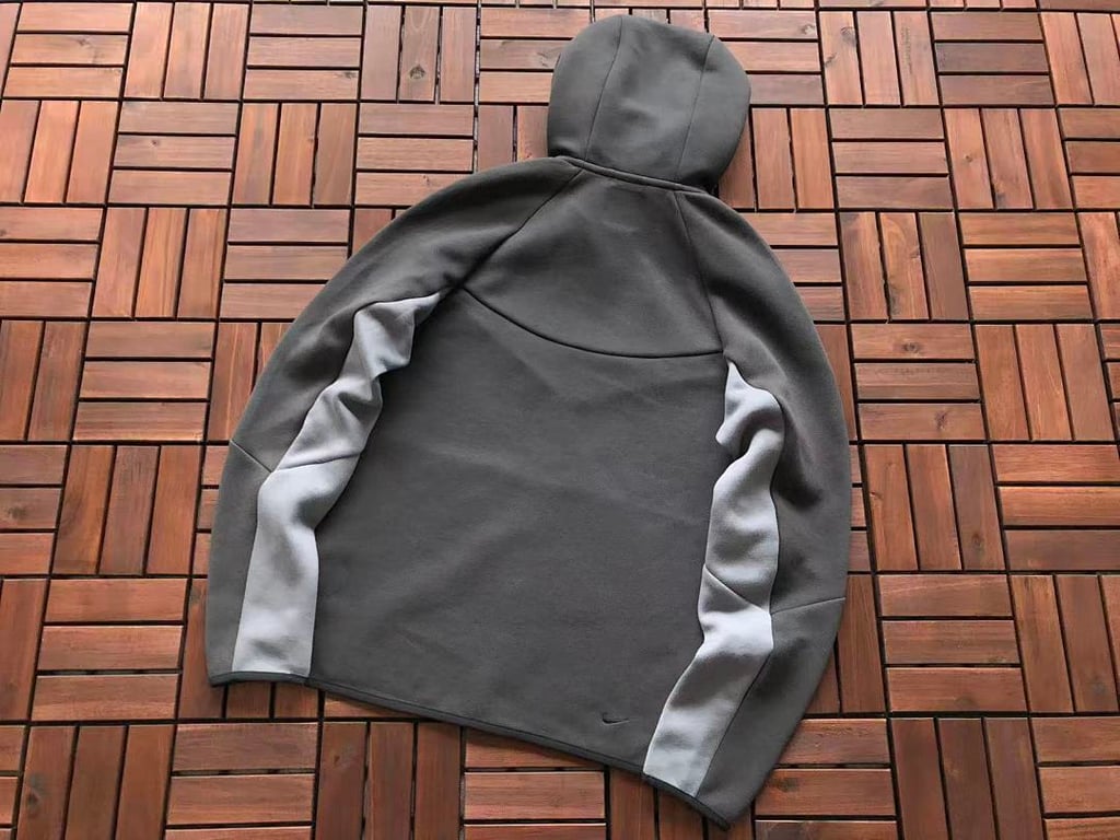 Nike Tech Fleece Tracksuit Grey Black - 27