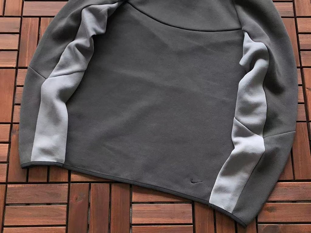 Nike Tech Fleece Tracksuit Grey Black - 29
