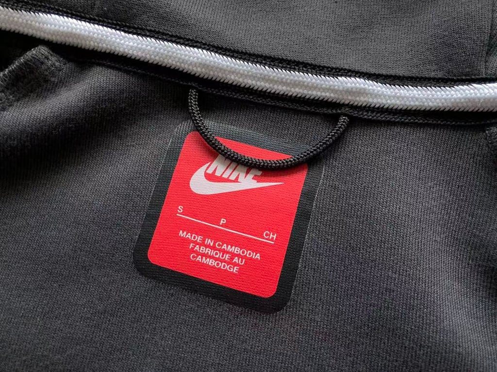 Nike Tech Fleece Tracksuit Grey Black - 47