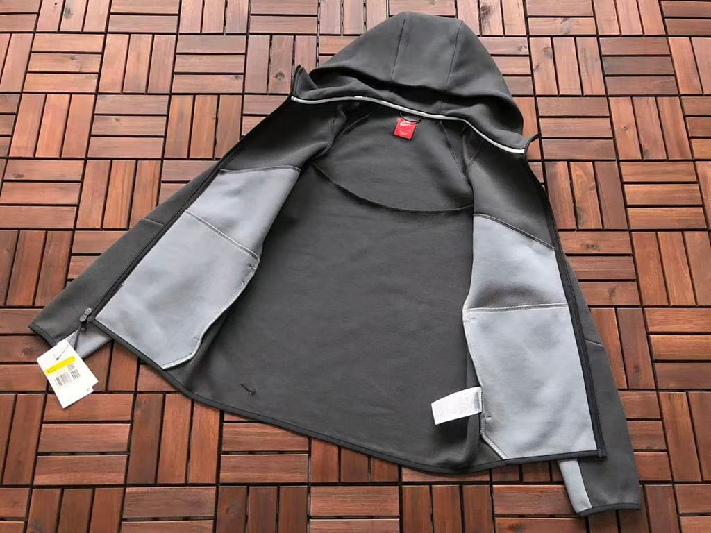 Nike Tech Fleece Tracksuit Grey Black - 54