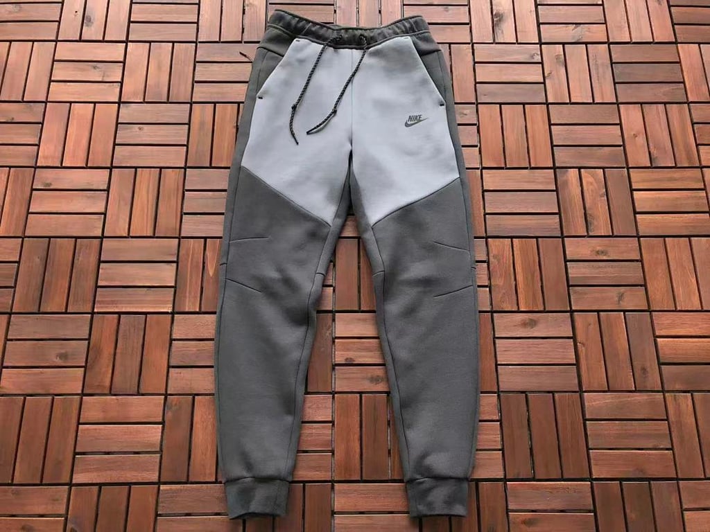Nike Tech Fleece Tracksuit Grey Black - 57