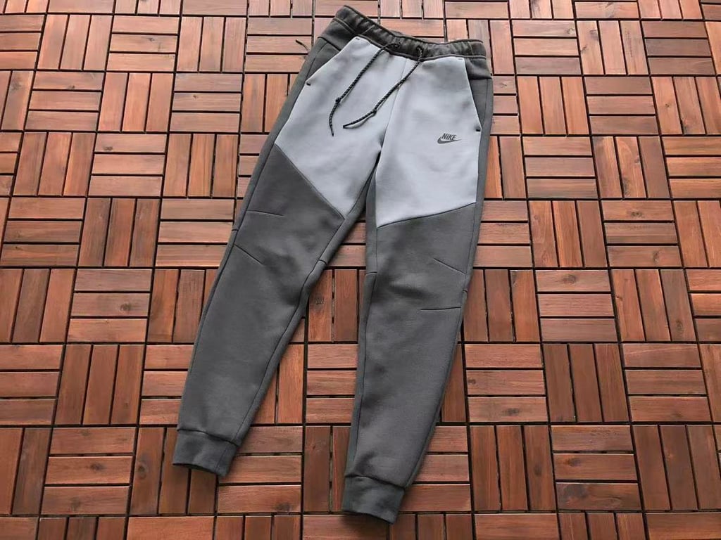 Nike Tech Fleece Tracksuit Grey Black - 58